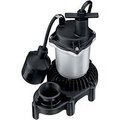 Sta-Rite Sta-Rite Simer 2163 Sump Pump, 115 V, 3.9 A, 1-1/4 in Inlet, 1-1/2 in Outlet, 660 gph 2163/2955